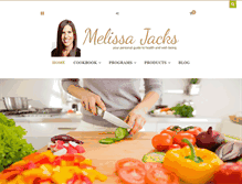 Tablet Screenshot of melissajacks.com